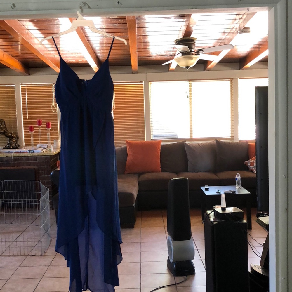 A nice blue dress